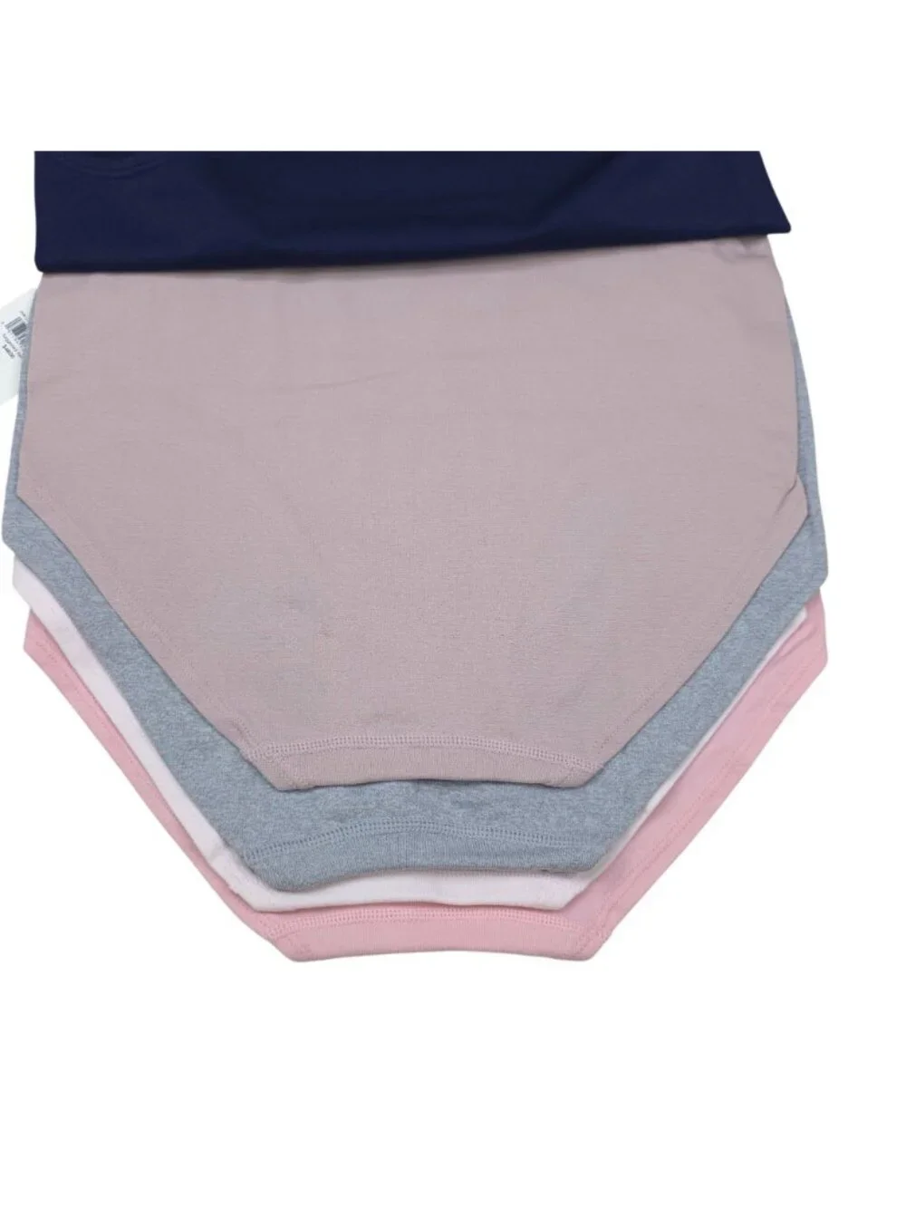 Laura Ashley Womens 5-Pack Briefs 1X Nylon/Spandex Assorted Colors Comfortable